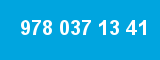 978 037 13 41 978 037 13 41